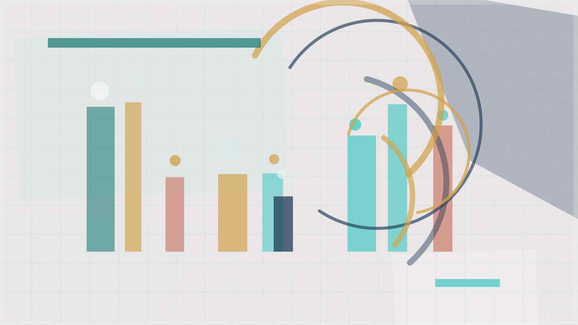 Abstract editorial illustration for Measuring Greenhouse Gas Emissions for Small Businesses